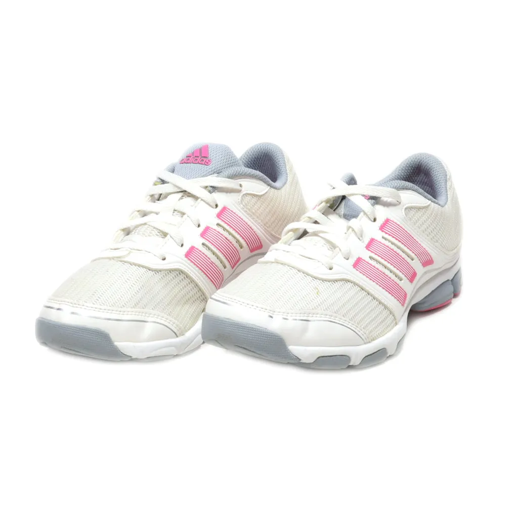 Adidas 3D Cushion Sport Shoes Leather White Colour For Women