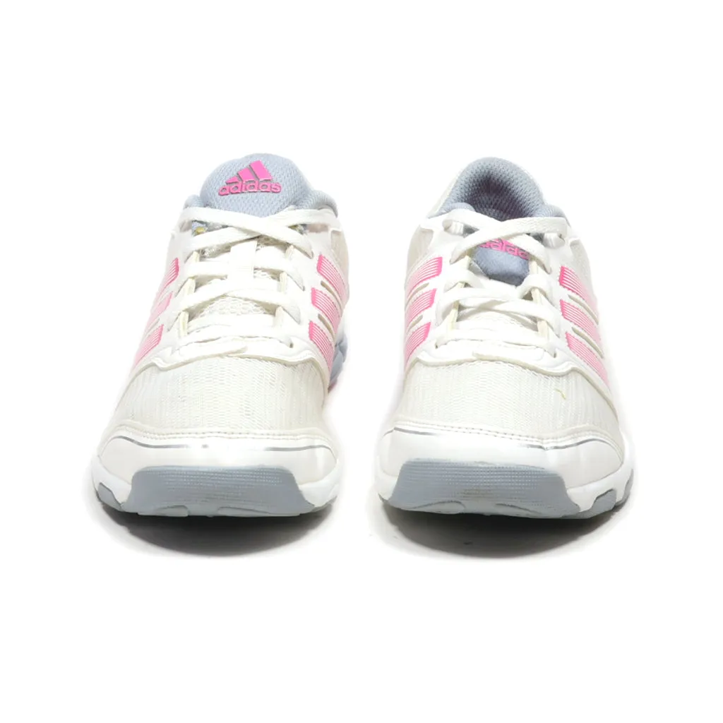 Adidas 3D Cushion Sport Shoes Leather White Colour For Women