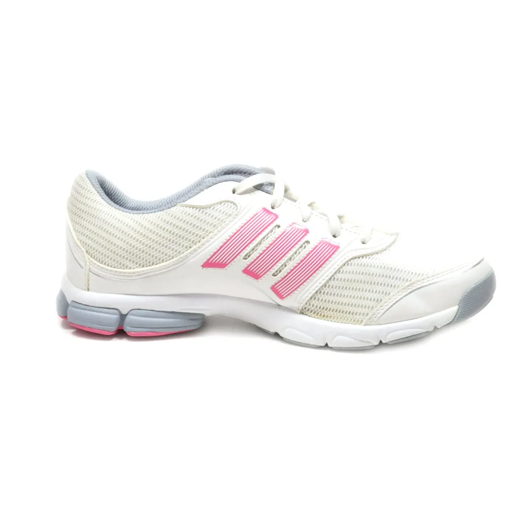 Adidas 3D Cushion Sport Shoes Leather White Colour For Women
