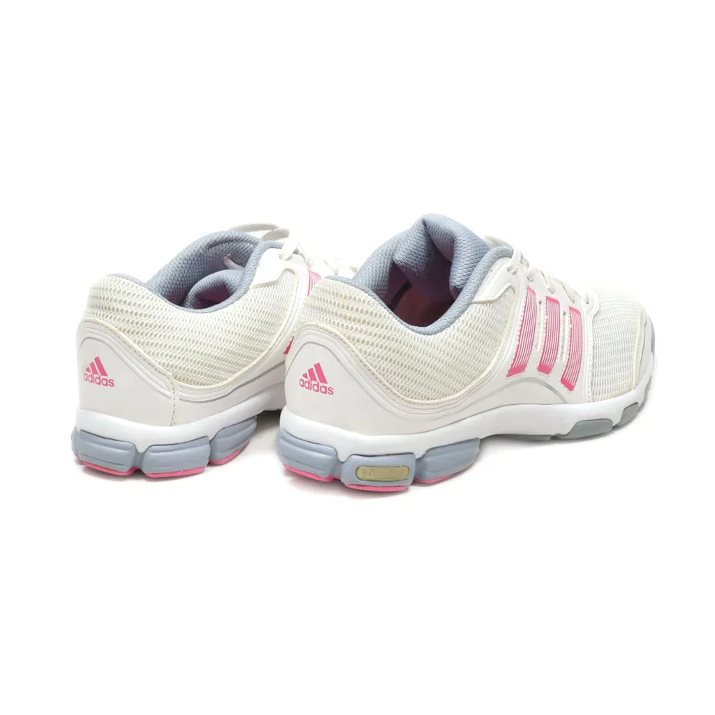 Adidas 3D Cushion Sport Shoes Leather White Colour For Women