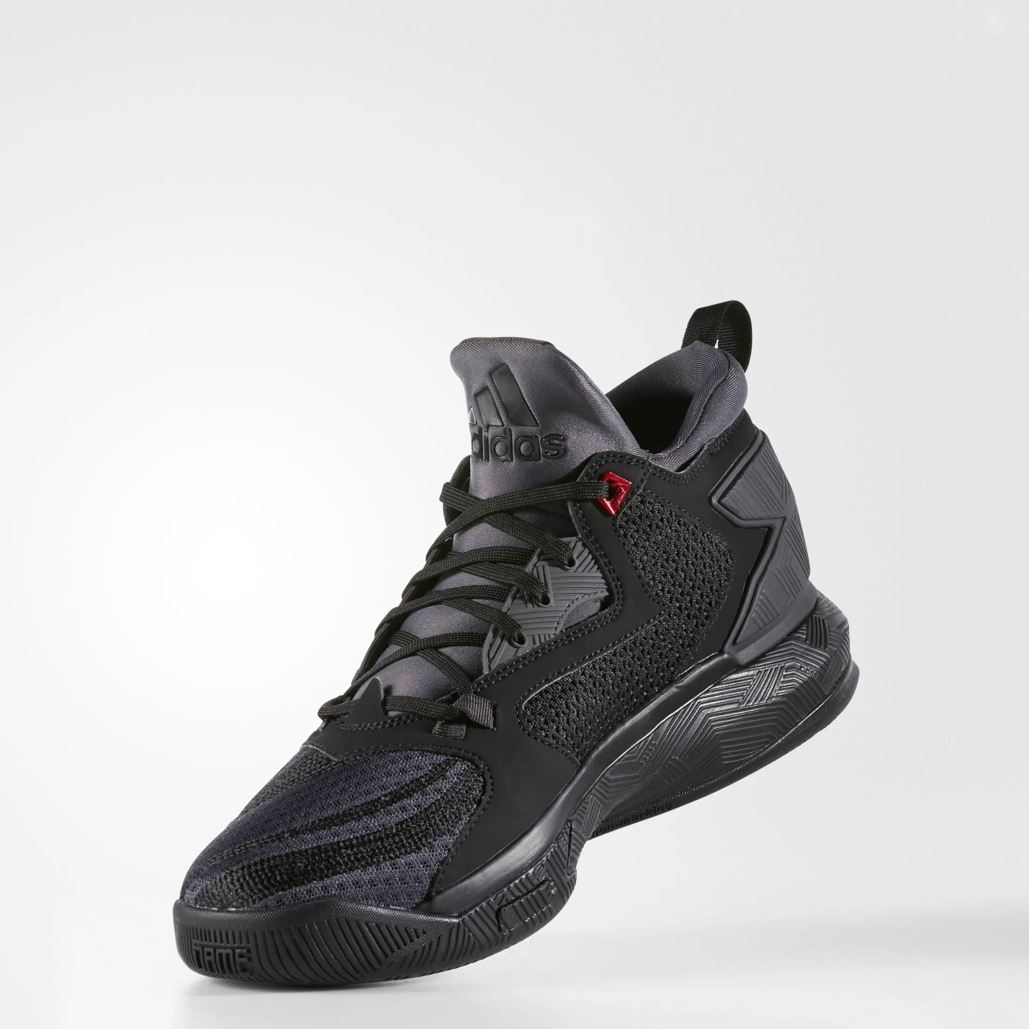 Adidas D Lillard 2.0 Basketball Boots/Shoes - Grey/Black/White