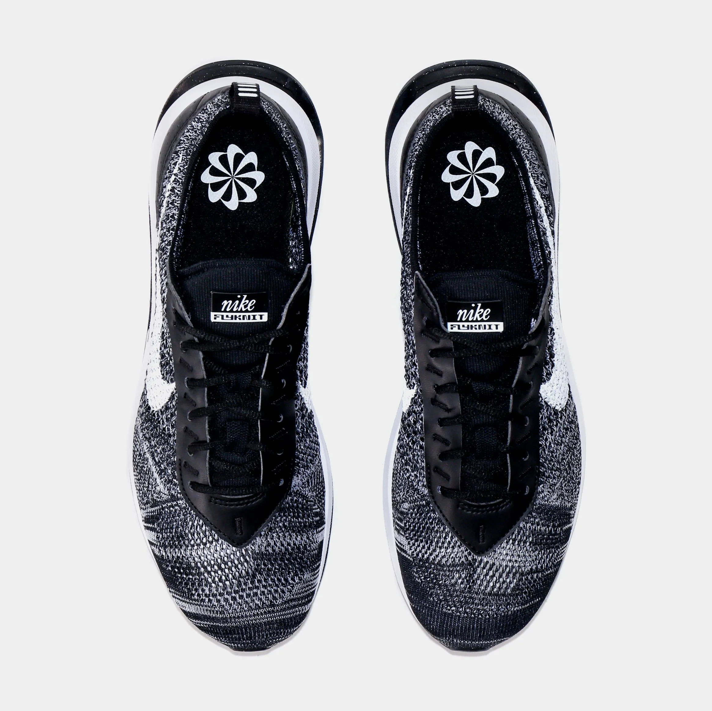 Air Max Flyknit Racer Oreo Mens Running Shoes (Black)