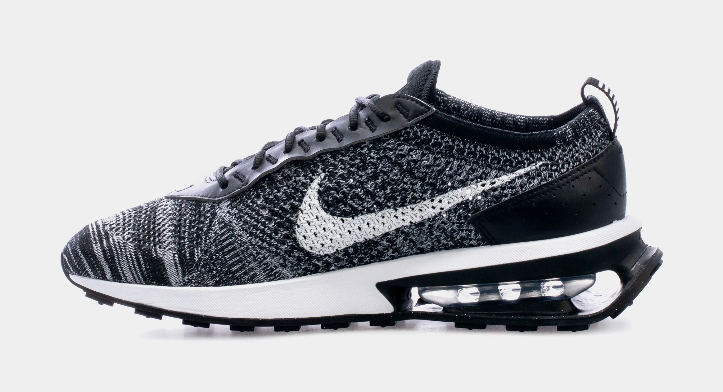 Air Max Flyknit Racer Oreo Mens Running Shoes (Black)