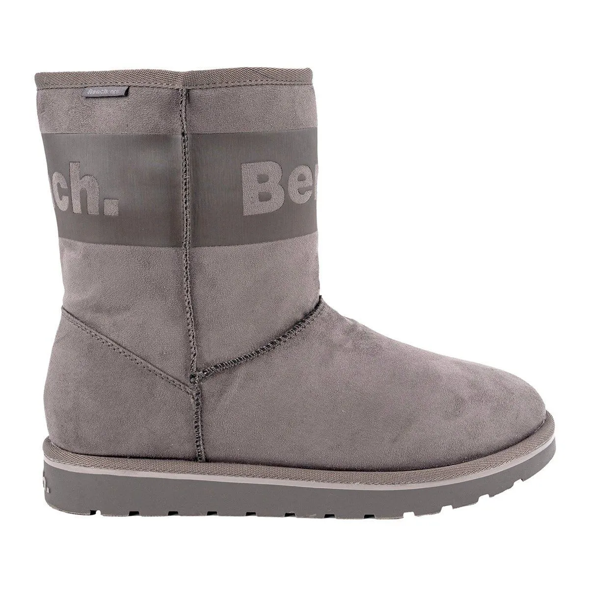 Bench. Snow Boots Fabric Grey Colour For Women