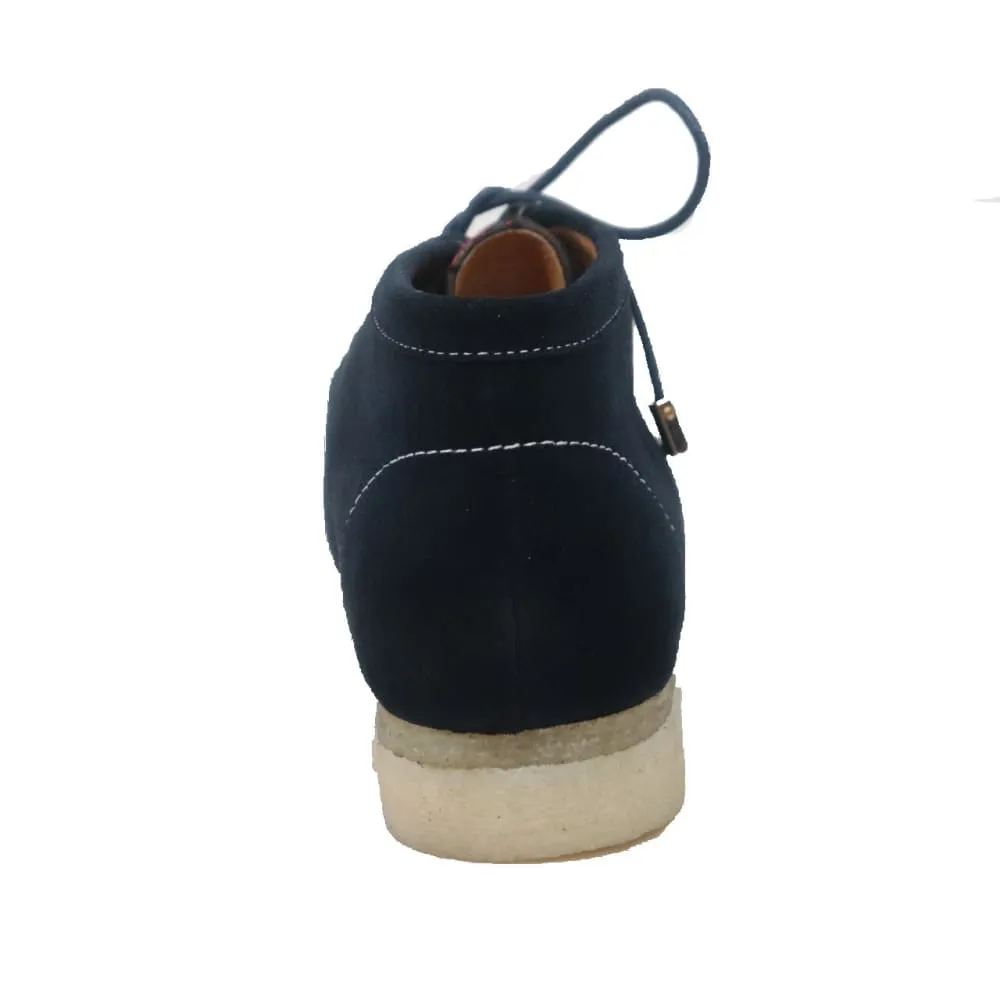 British Walkers Wallabee Boots Walker Stripe Men's Striped Suede Ankle Boots