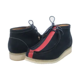 British Walkers Wallabee Boots Walker Stripe Men's Striped Suede Ankle Boots