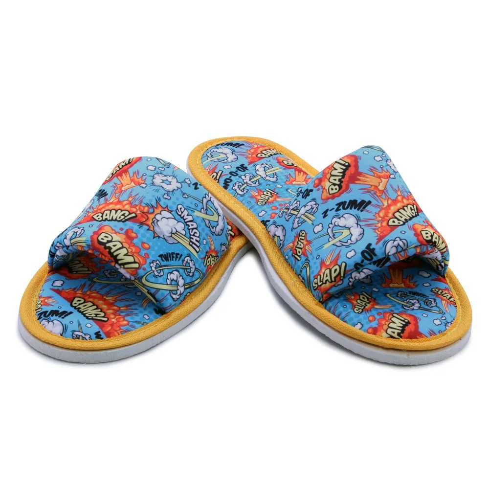 Chochili Men Bang Open Toe Home Garage Kitchen Dorm Slippers Lightweight