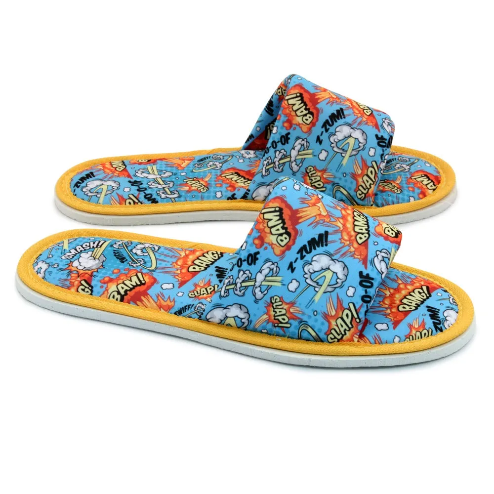 Chochili Men Bang Open Toe Home Garage Kitchen Dorm Slippers Lightweight