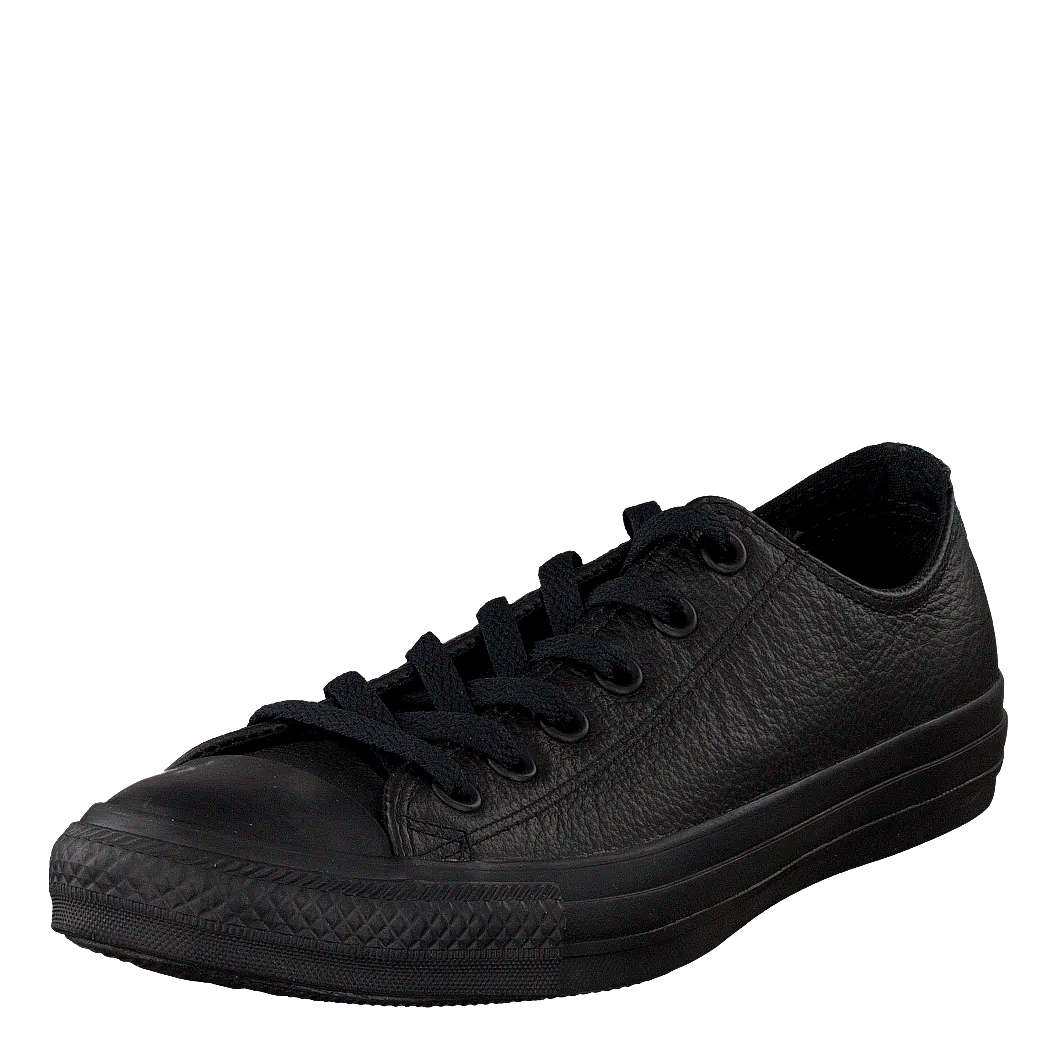 Chuck Taylor All Star Ox Leather Black Monochrome