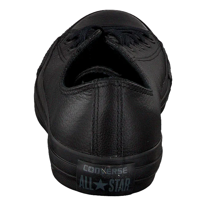 Chuck Taylor All Star Ox Leather Black Monochrome