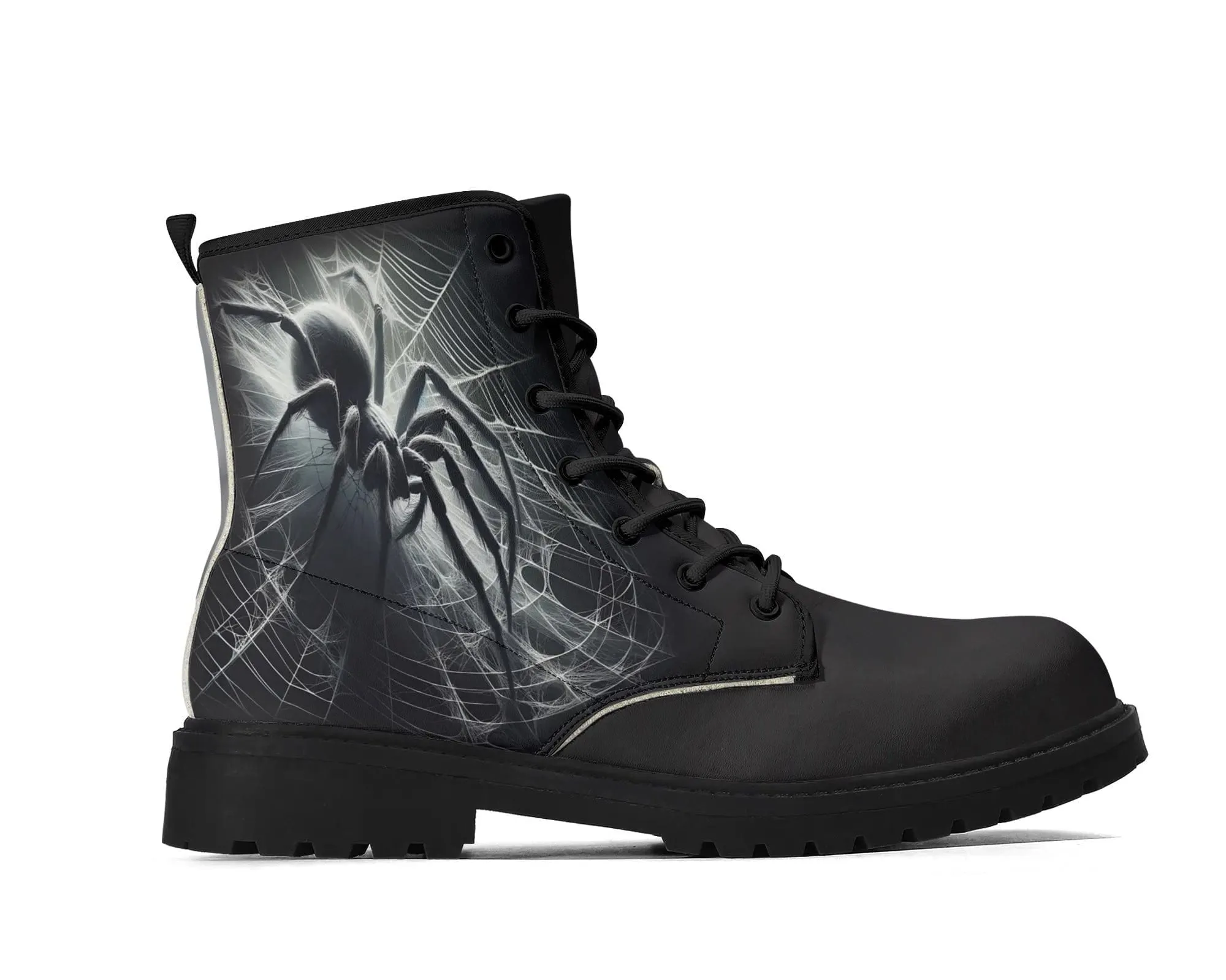Creepy Crawly Leather Boots