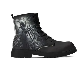 Creepy Crawly Leather Boots