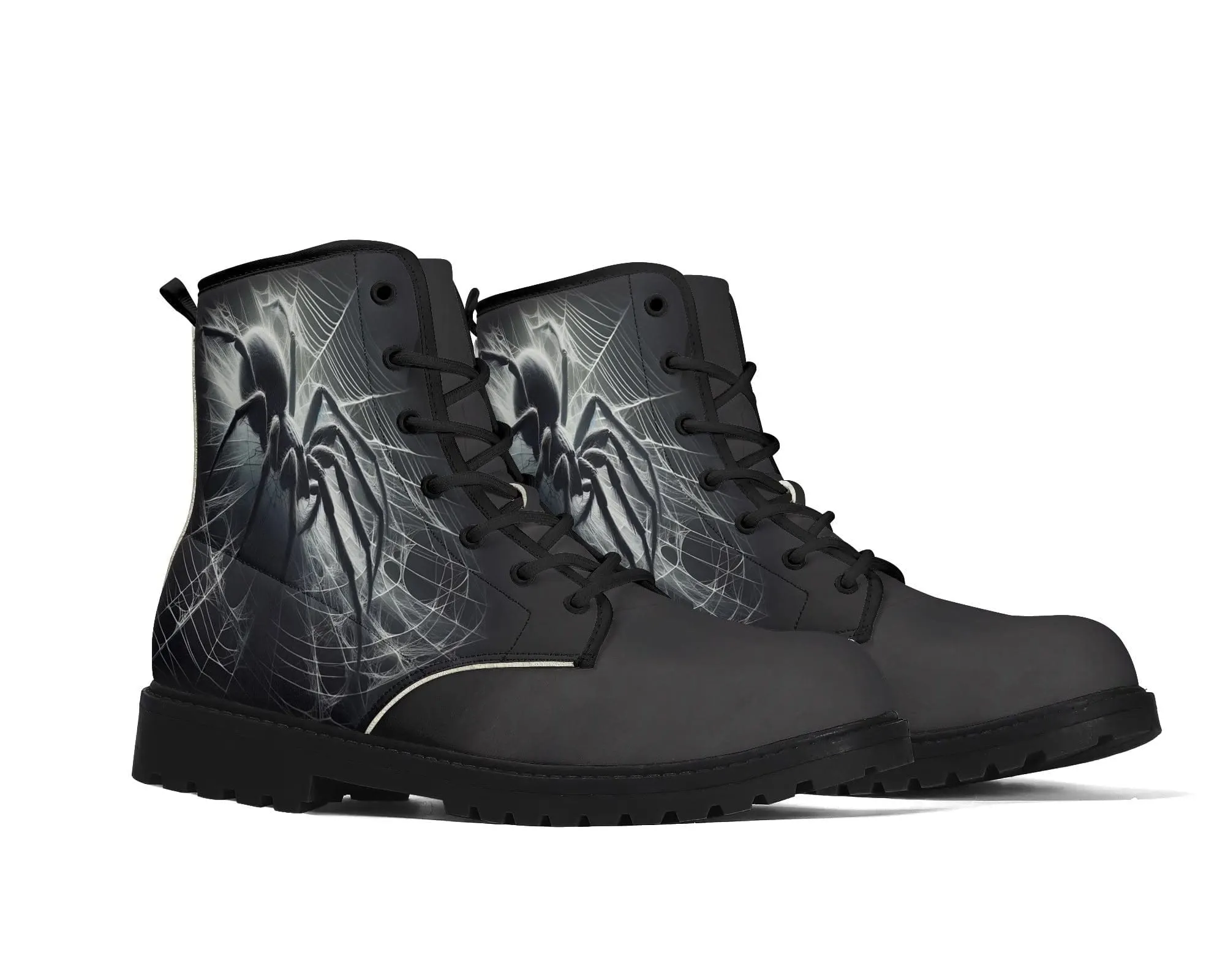 Creepy Crawly Leather Boots