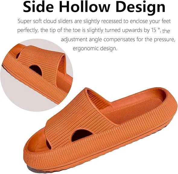 Cushioned Slippers - Perfect for Indoor and Outdoor Use