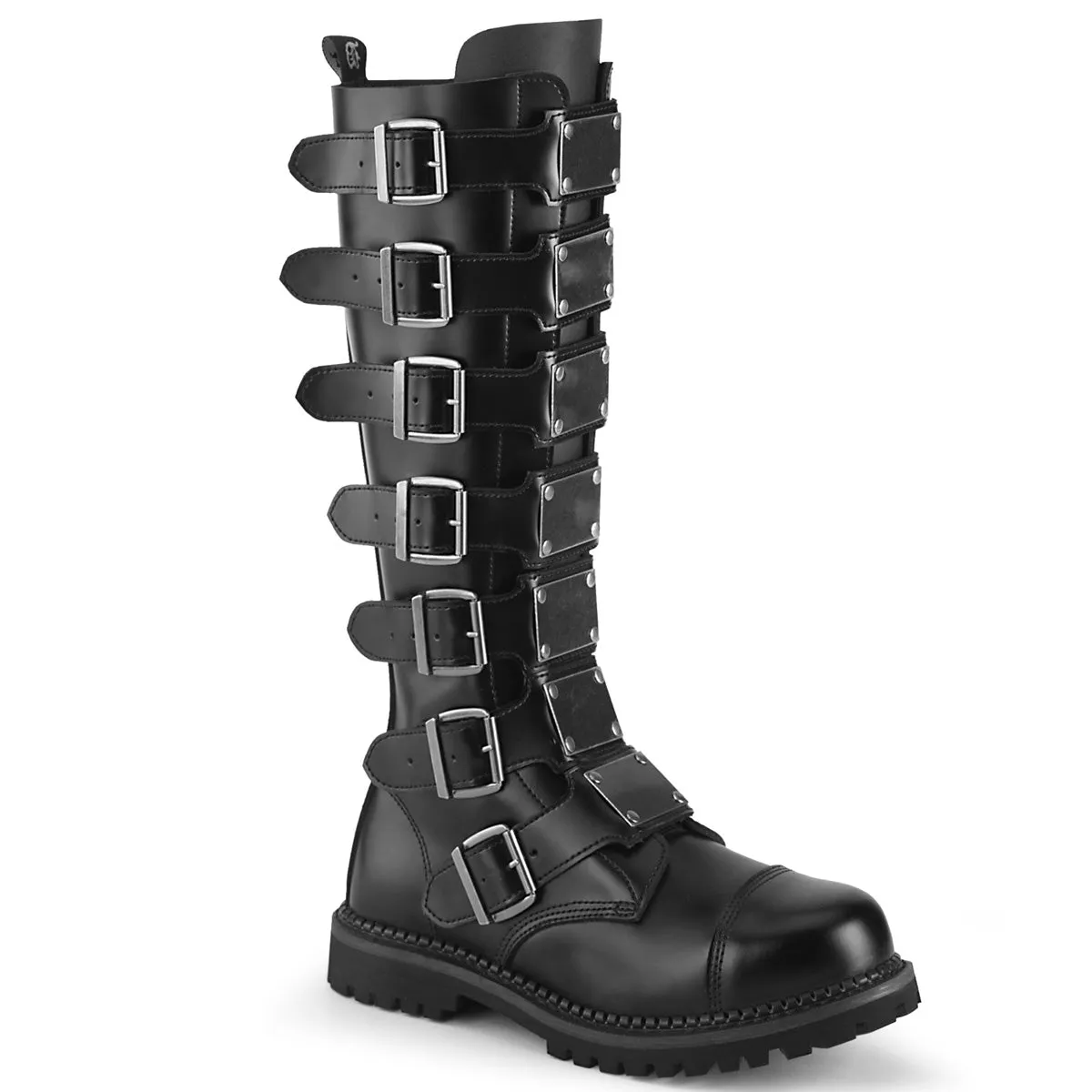 DemoniaCult Riot 21MP Unisex/Mens Knee Length Boots