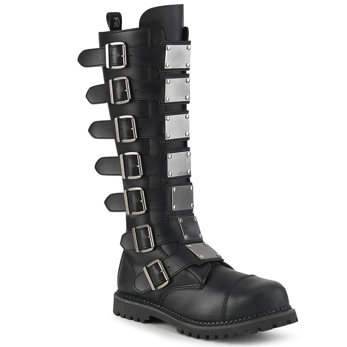 DemoniaCult Riot 21MP Unisex/Mens Knee Length Boots
