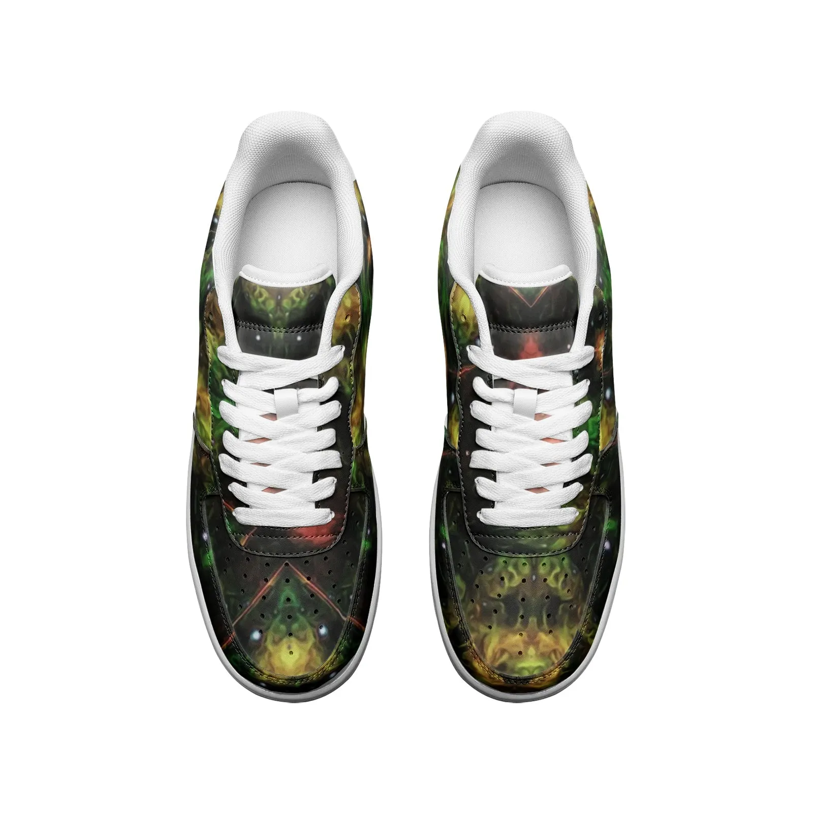 Eostarra Full-Style Psychedelic Platform Sneakers