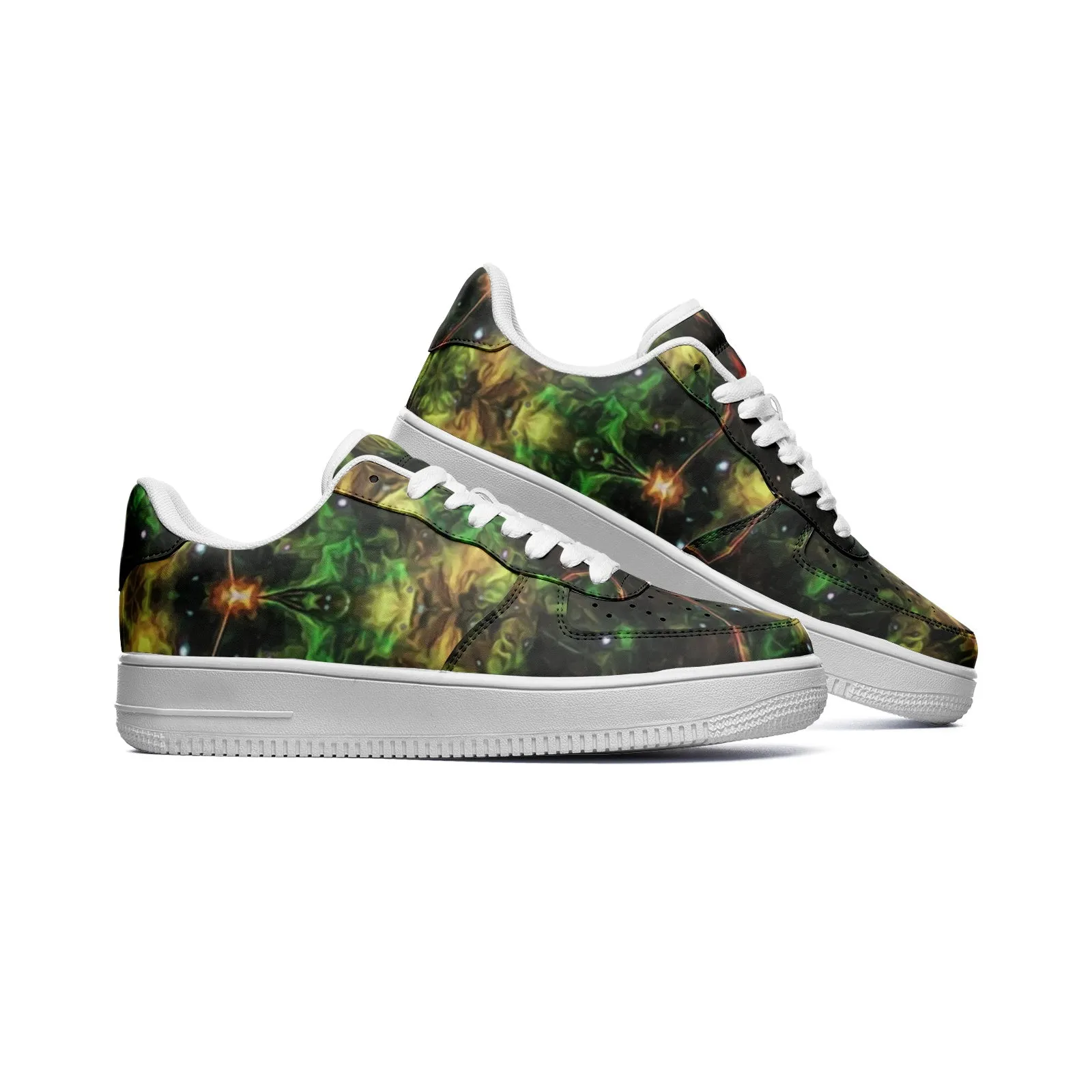 Eostarra Full-Style Psychedelic Platform Sneakers