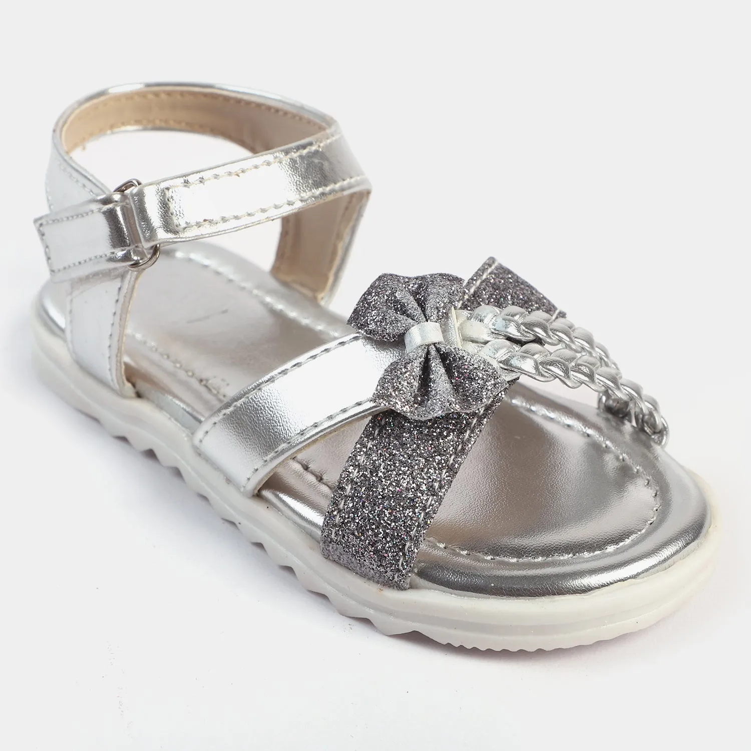 Girls Sandal SD SA-9-SILVER