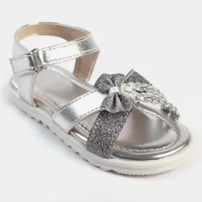 Girls Sandal SD SA-9-SILVER