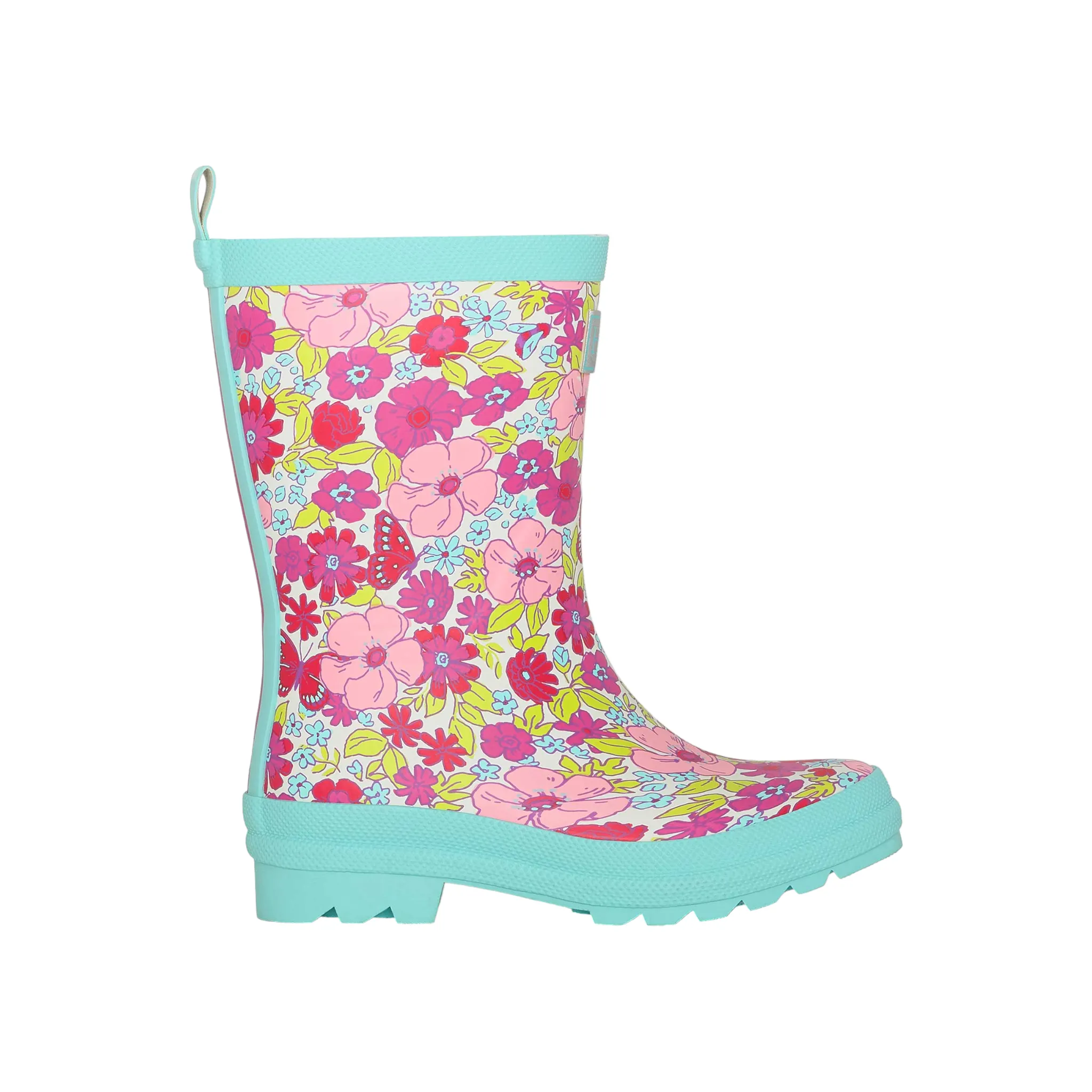 Hatley Groovy Flowers Matte Rain Boots