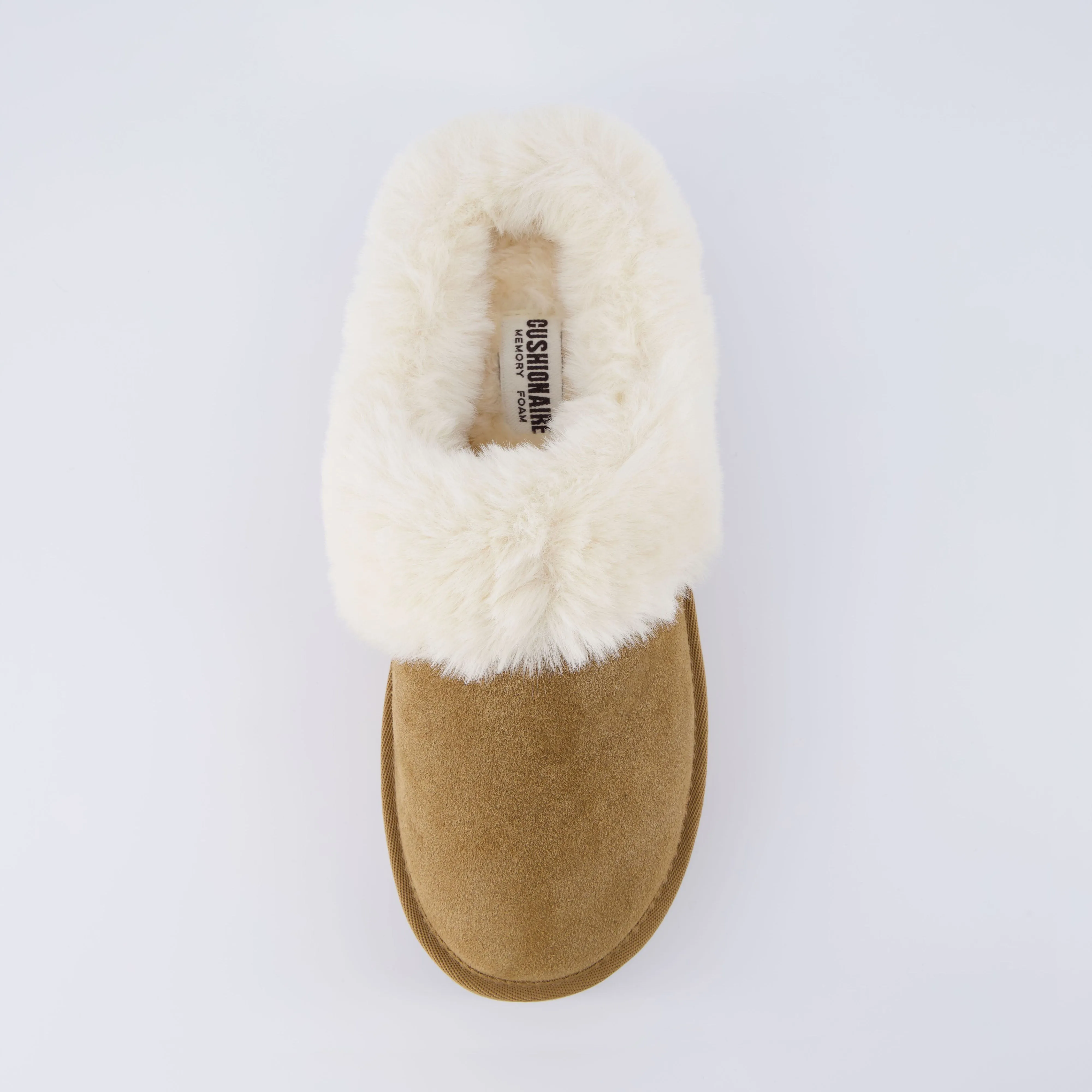 Husky Suede Cozy Platform Mule