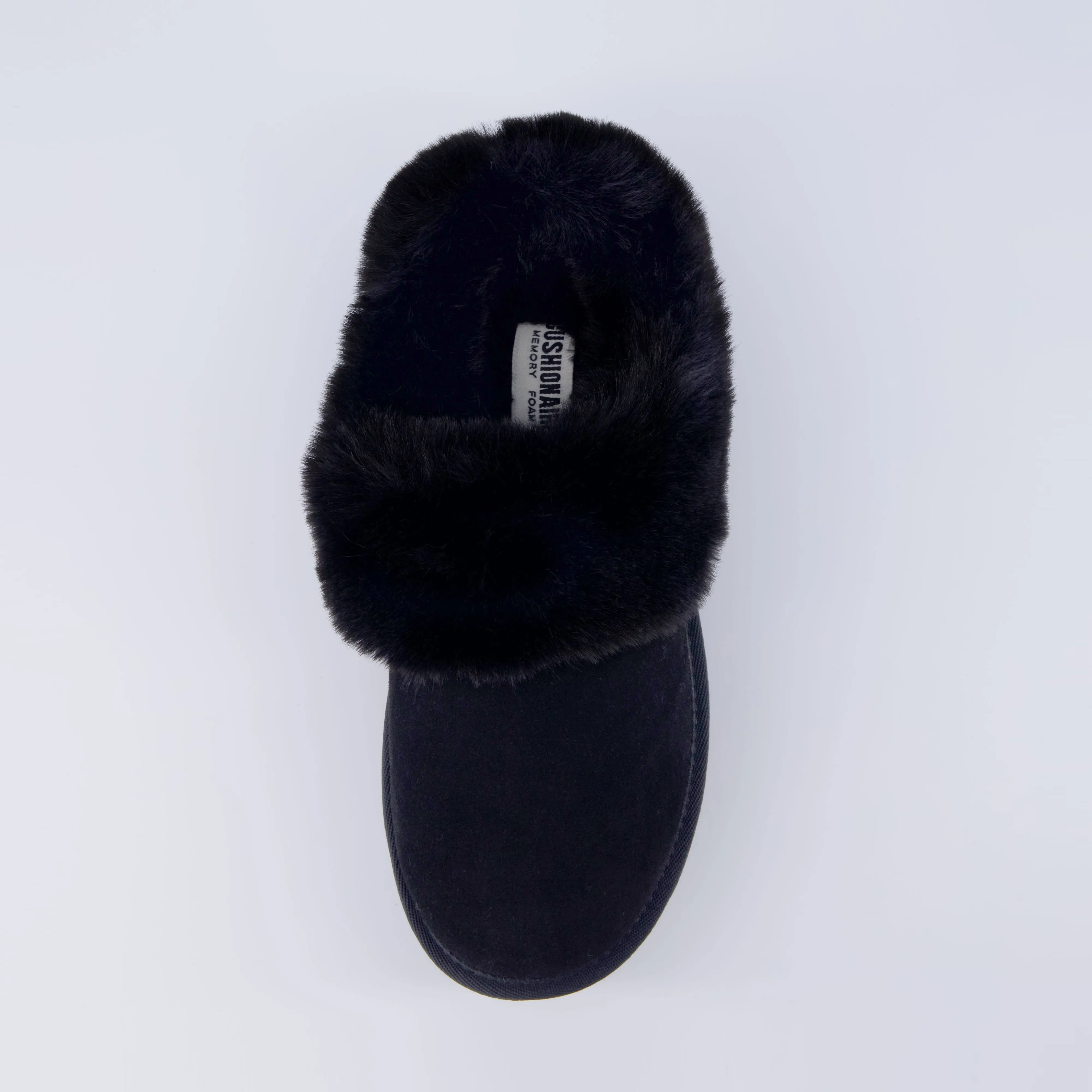 Husky Suede Cozy Platform Mule