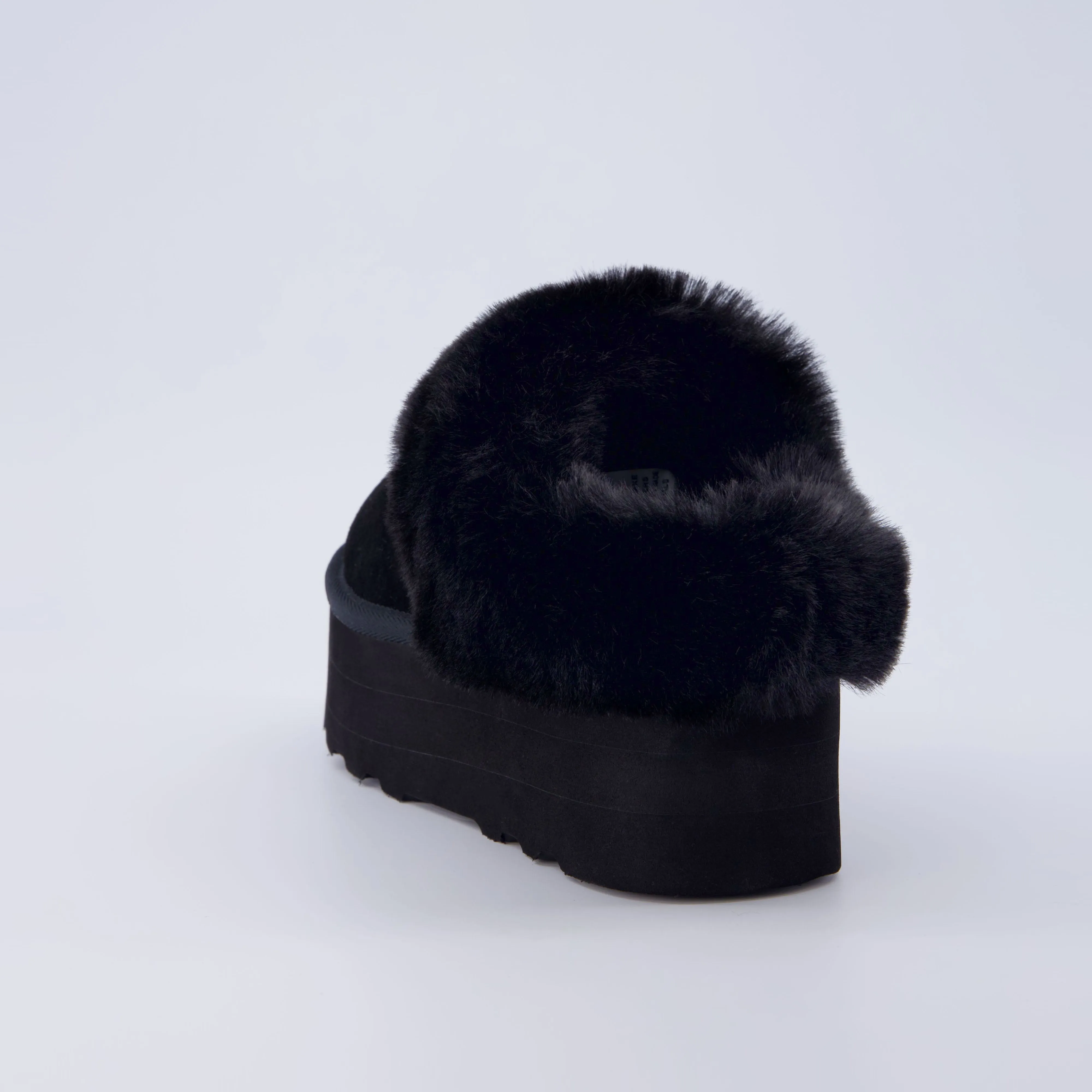 Husky Suede Cozy Platform Mule
