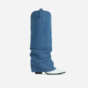 Liliana Coleen-1 Drape Over Shark Boots