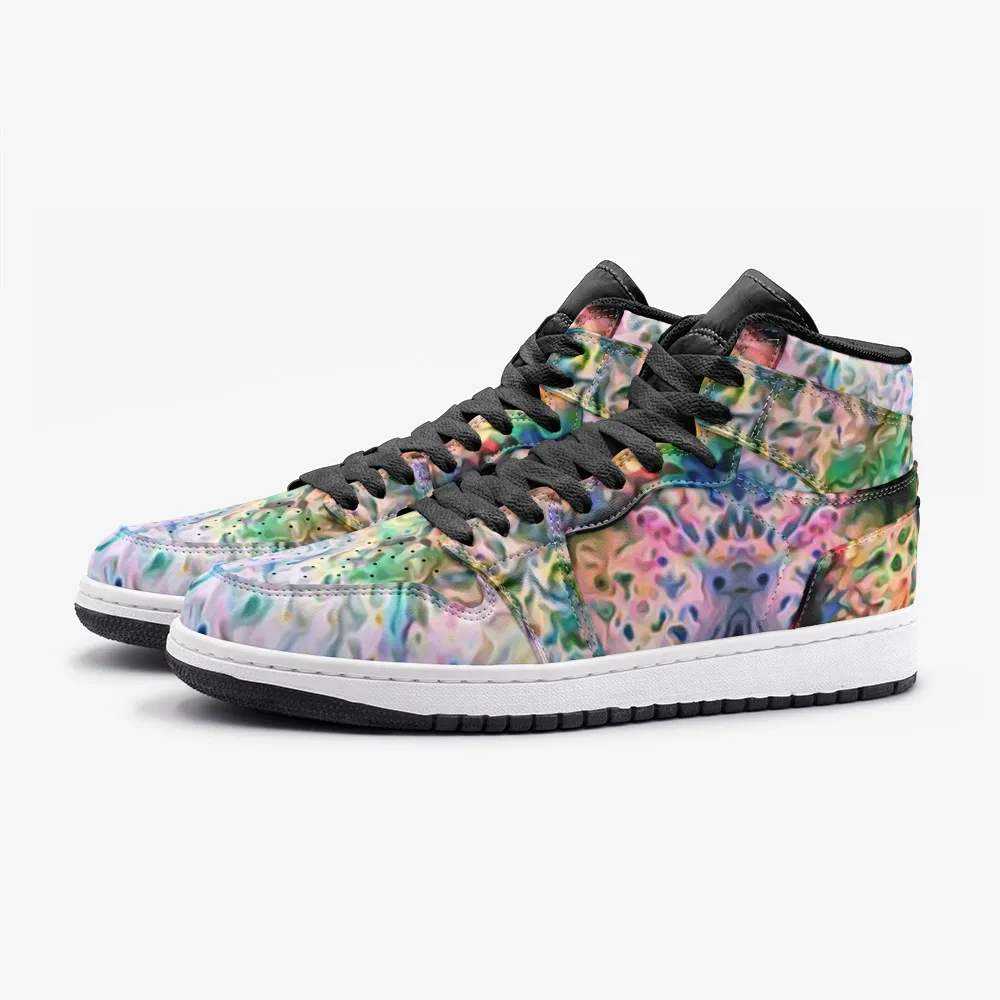 Lurian Wobble Psychedelic Full-Style High-Top Sneakers