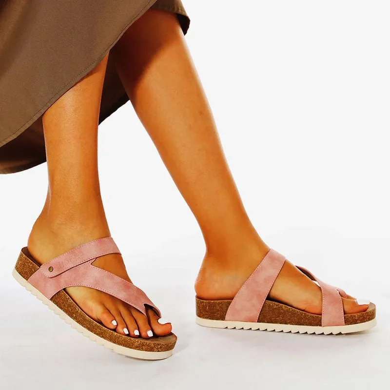 Open Toe Casual Slipper