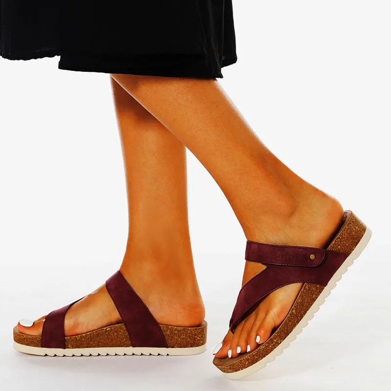 Open Toe Casual Slipper
