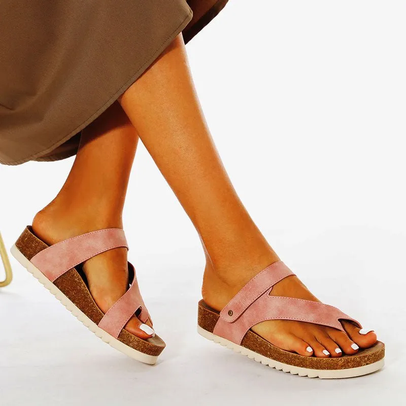 Open Toe Casual Slipper