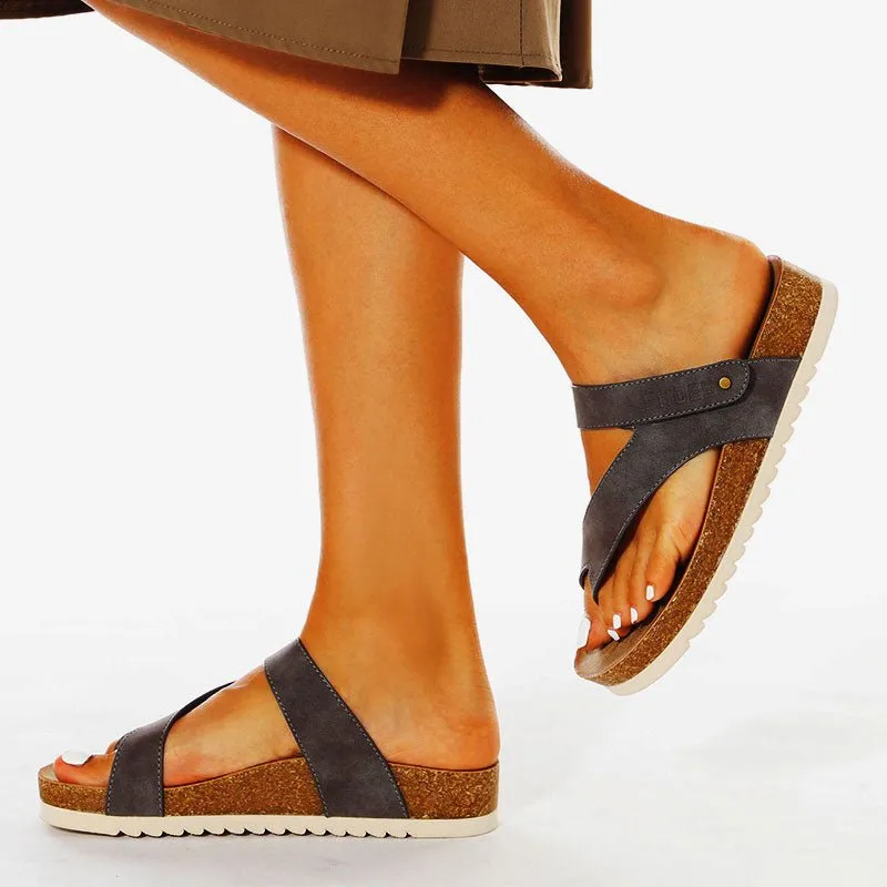 Open Toe Casual Slipper