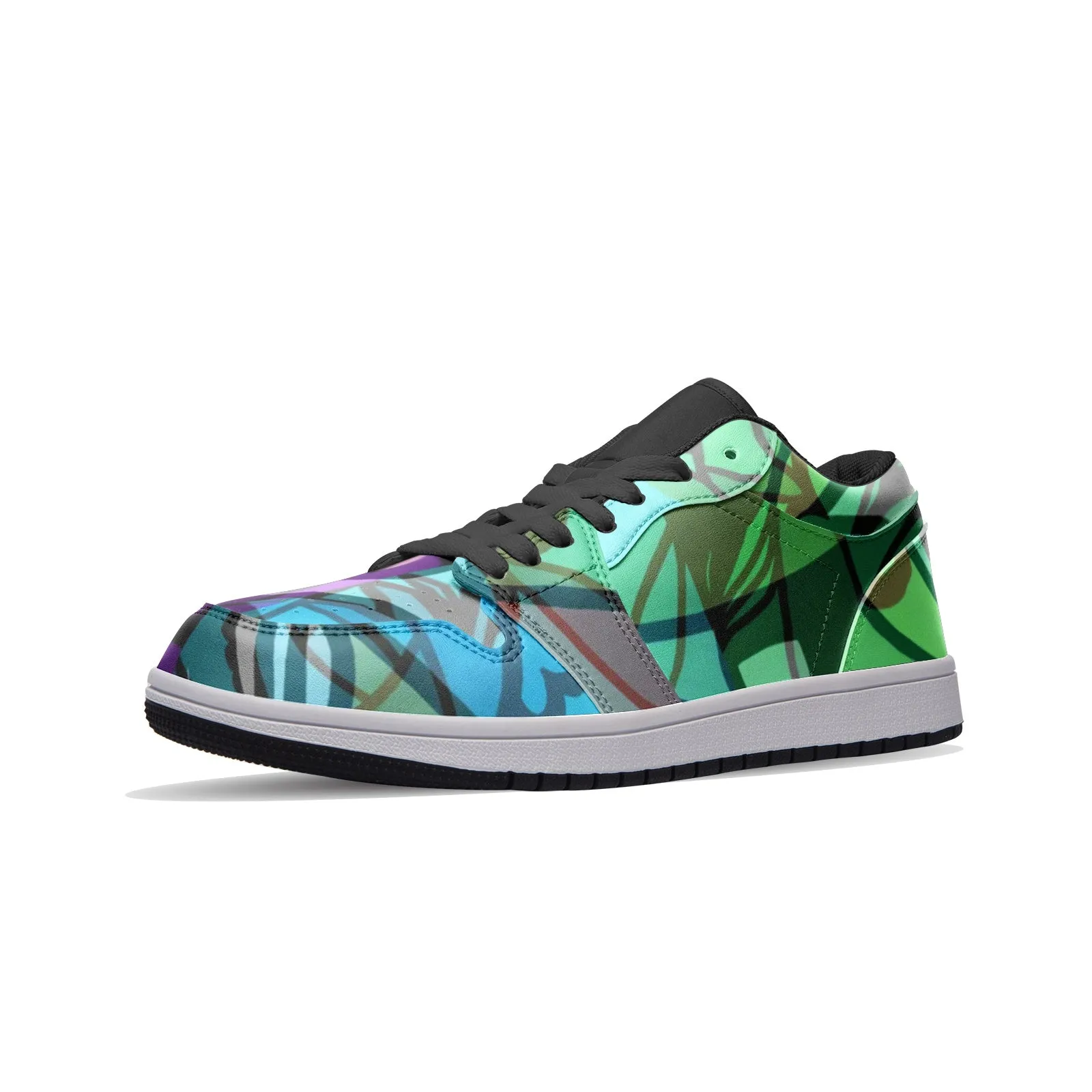 Pinwheel Pyxus Psychedelic Full-Style Low-Top Sneakers
