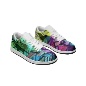 Pinwheel Pyxus Psychedelic Full-Style Low-Top Sneakers