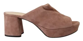 Prada Elegant   Suede Women's Heels