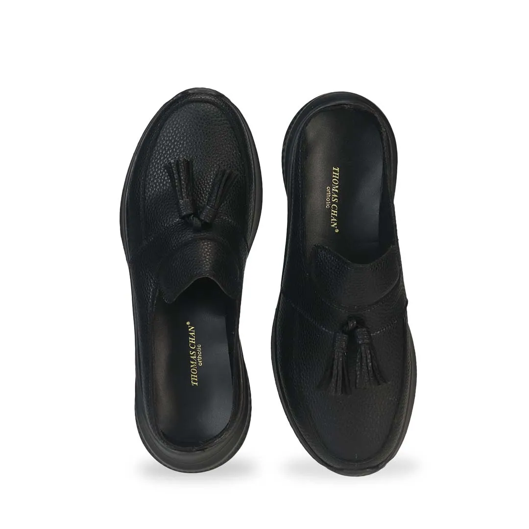 [Pre-Order] Feather-Light Tassel Slide-On Loafers 1.25"inch [Cozy Wear Series][Smaller Fit]