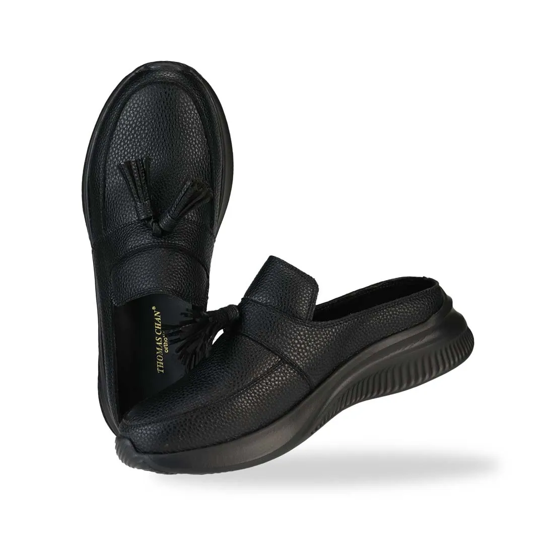 [Pre-Order] Feather-Light Tassel Slide-On Loafers 1.25"inch [Cozy Wear Series][Smaller Fit]