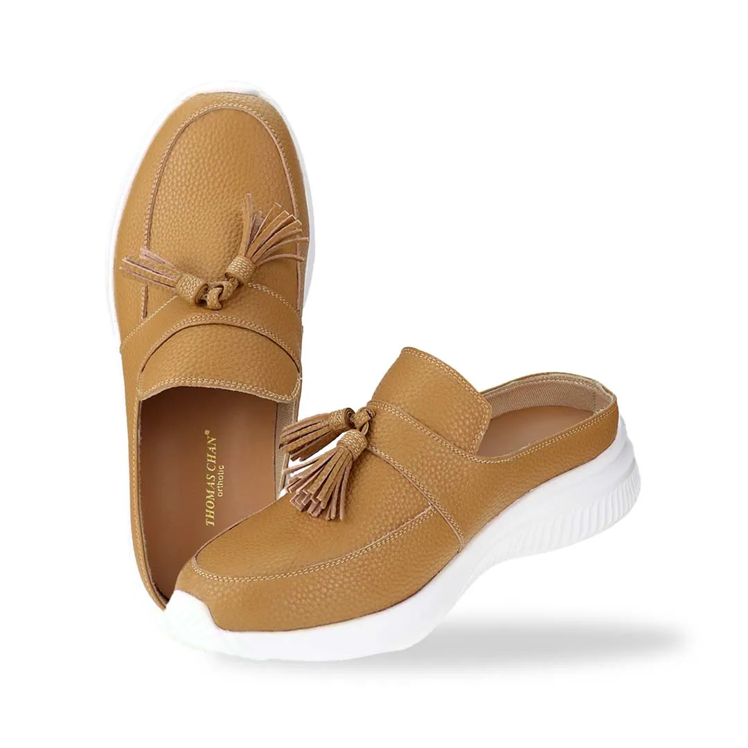 [Pre-Order] Feather-Light Tassel Slide-On Loafers 1.25"inch [Cozy Wear Series][Smaller Fit]