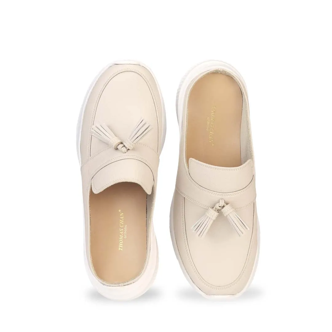 [Pre-Order] Feather-Light Tassel Slide-On Loafers 1.25"inch [Cozy Wear Series][Smaller Fit]