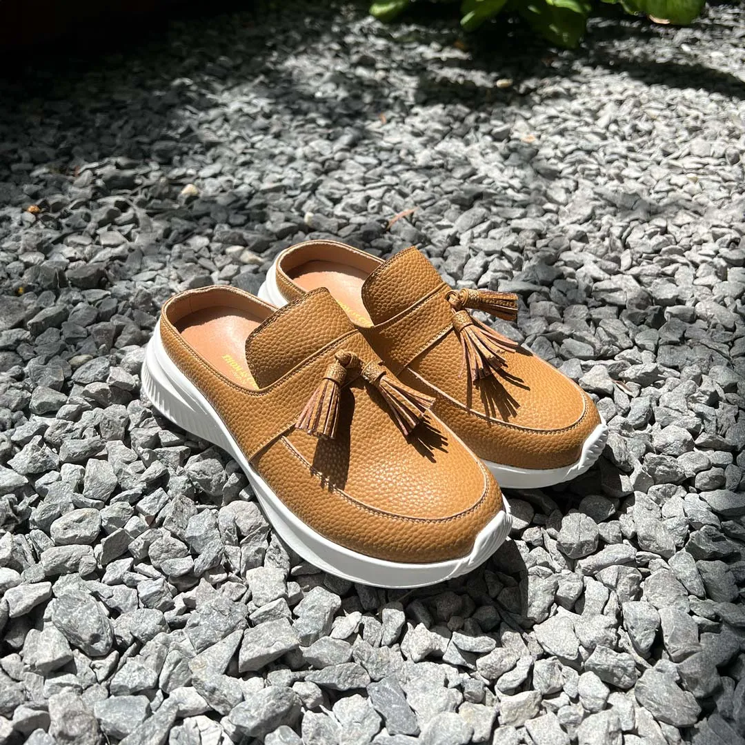 [Pre-Order] Feather-Light Tassel Slide-On Loafers 1.25"inch [Cozy Wear Series][Smaller Fit]