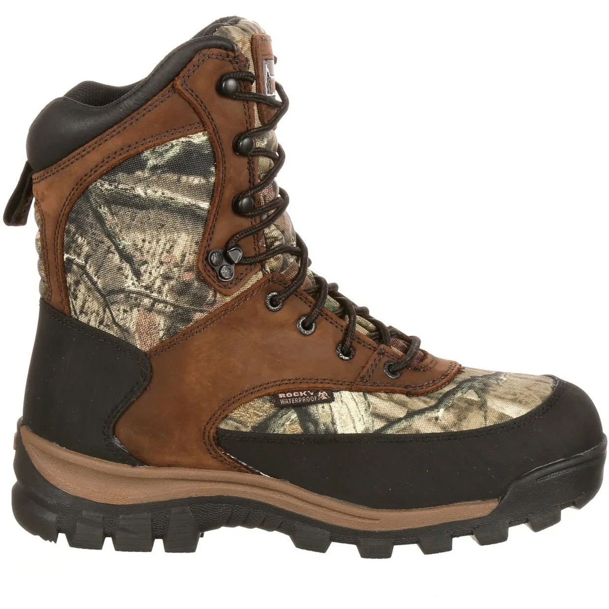 Rocky Men's Core 8" WP 800G Pac Thinsulate Hunt Boot - Mossy Oak - FQ0004755