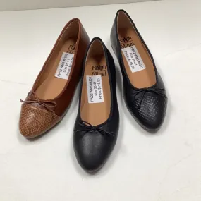 SALE FW22 Ralph Miguel Doria Leather Ballerina Flat