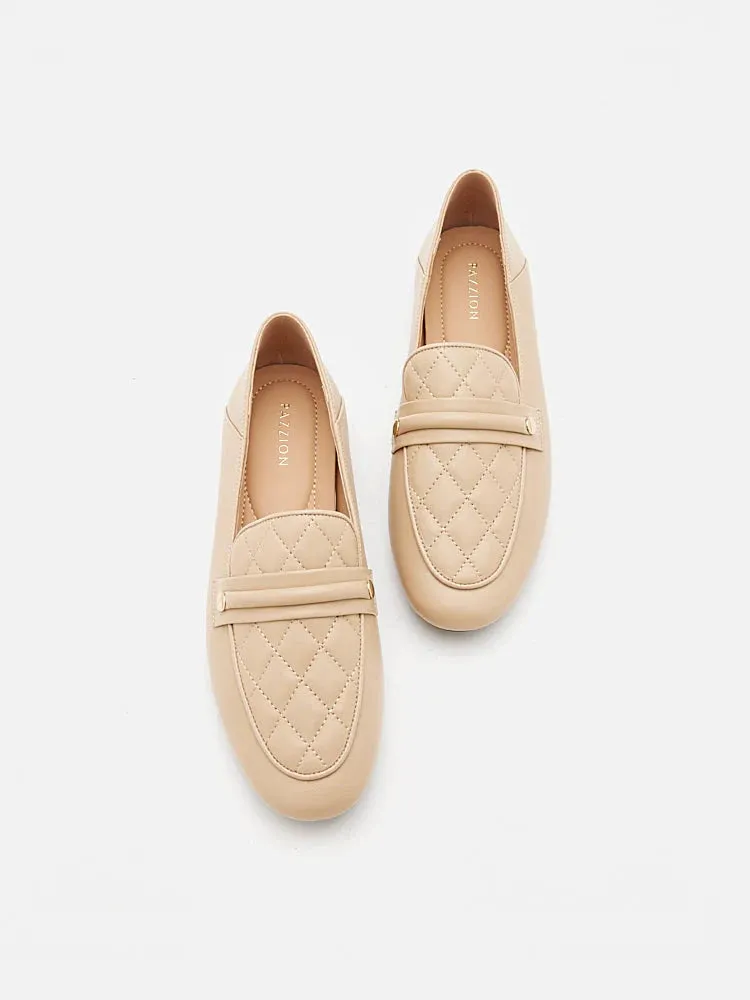 Sandra Quilted Loafers