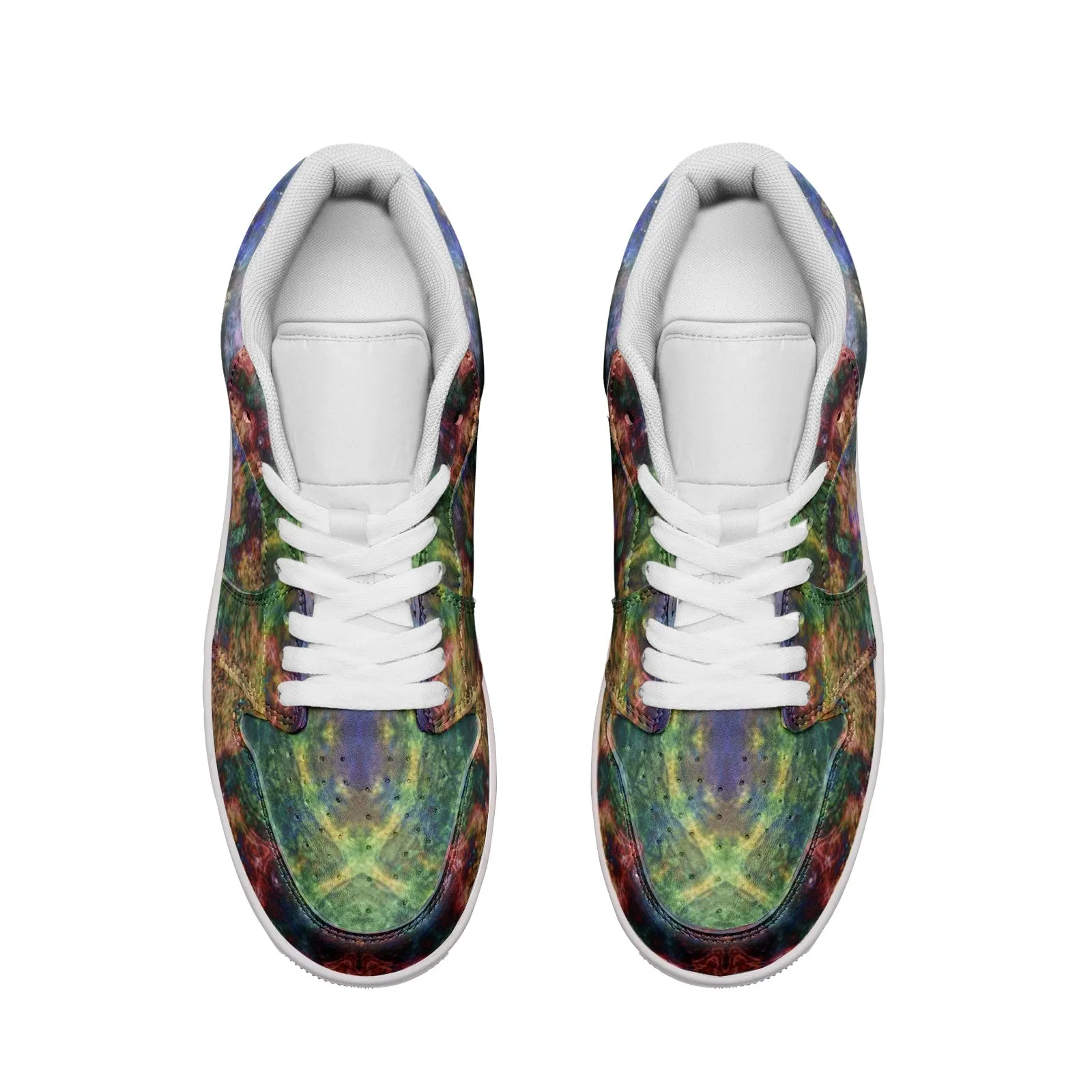 Starflow Psychedelic Full-Style Low-Top Sneakers