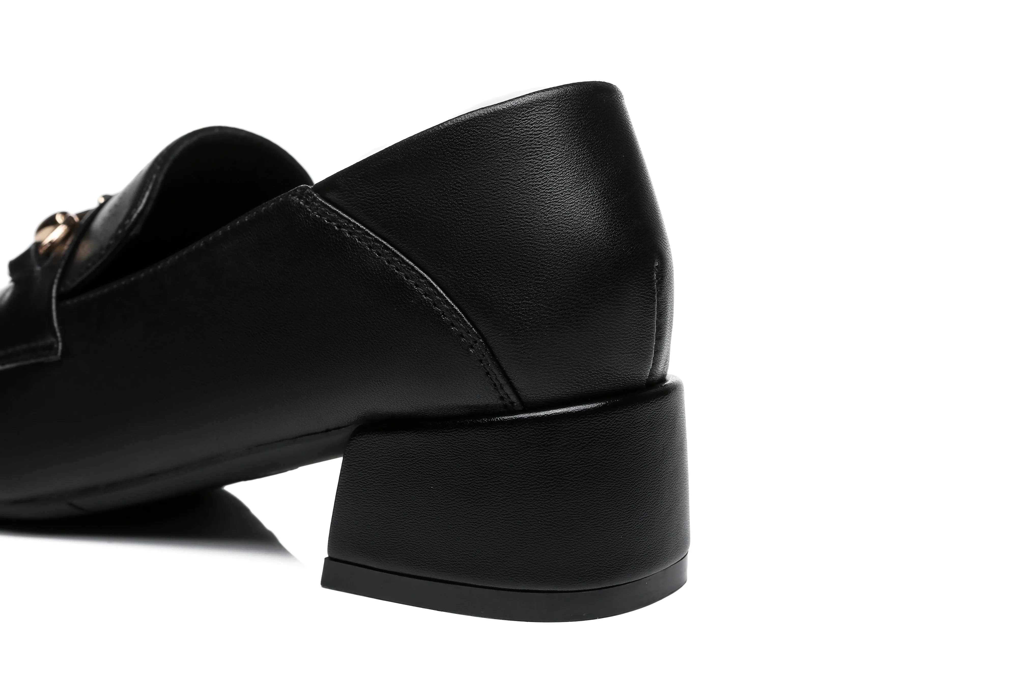 TARRAMARRA® Women Mia Leather Low Block Heels