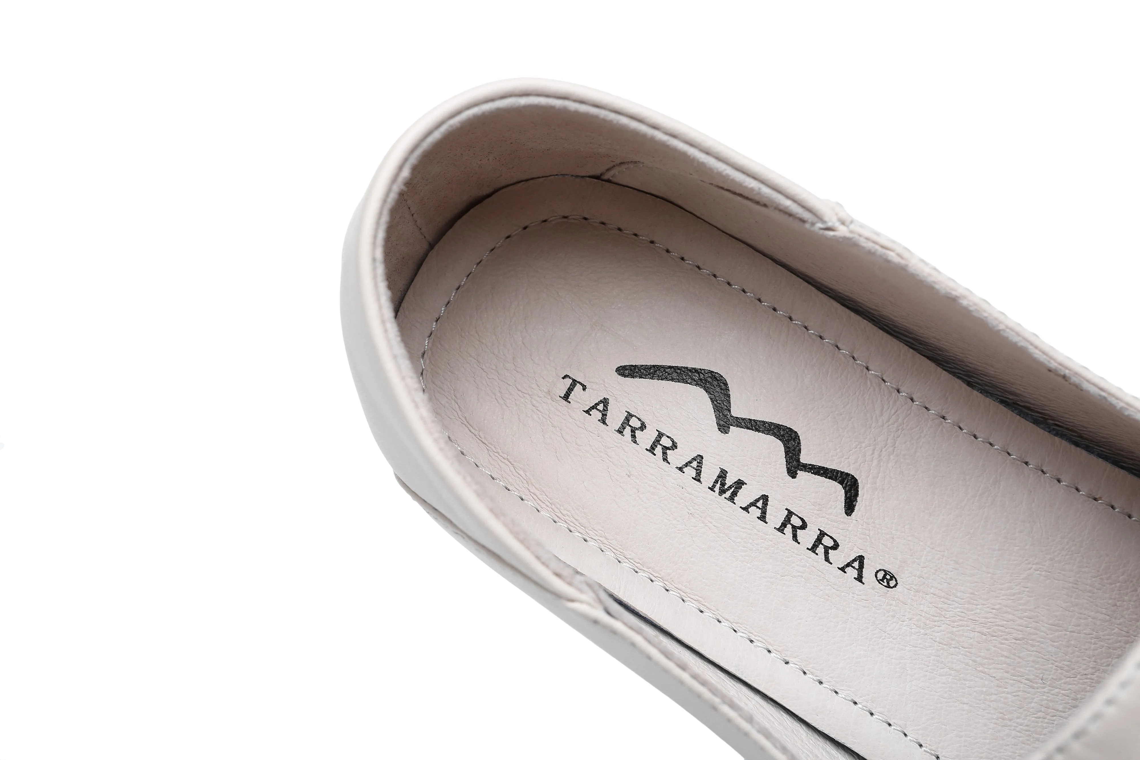 TARRAMARRA® Women Mia Leather Low Block Heels