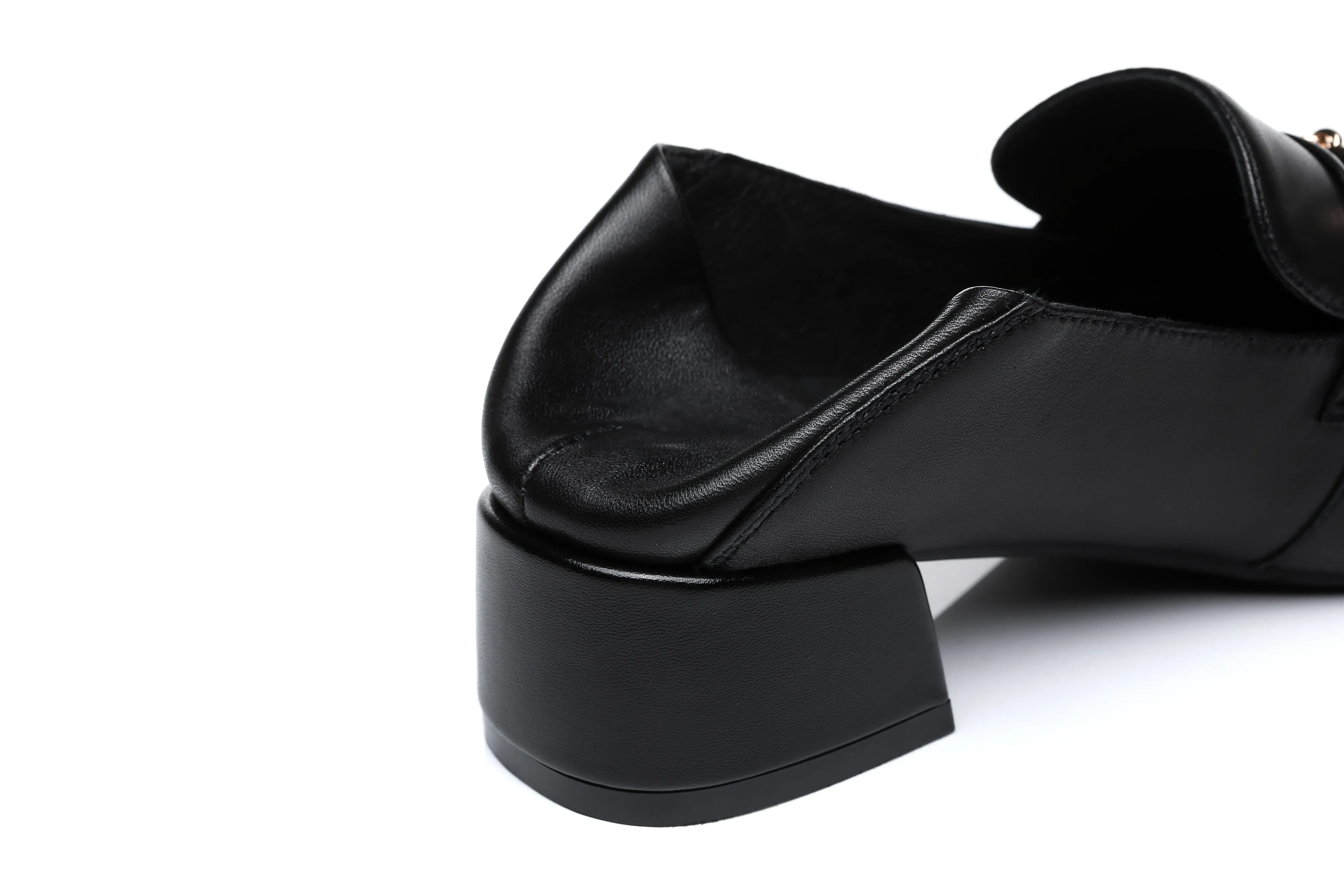 TARRAMARRA® Women Mia Leather Low Block Heels