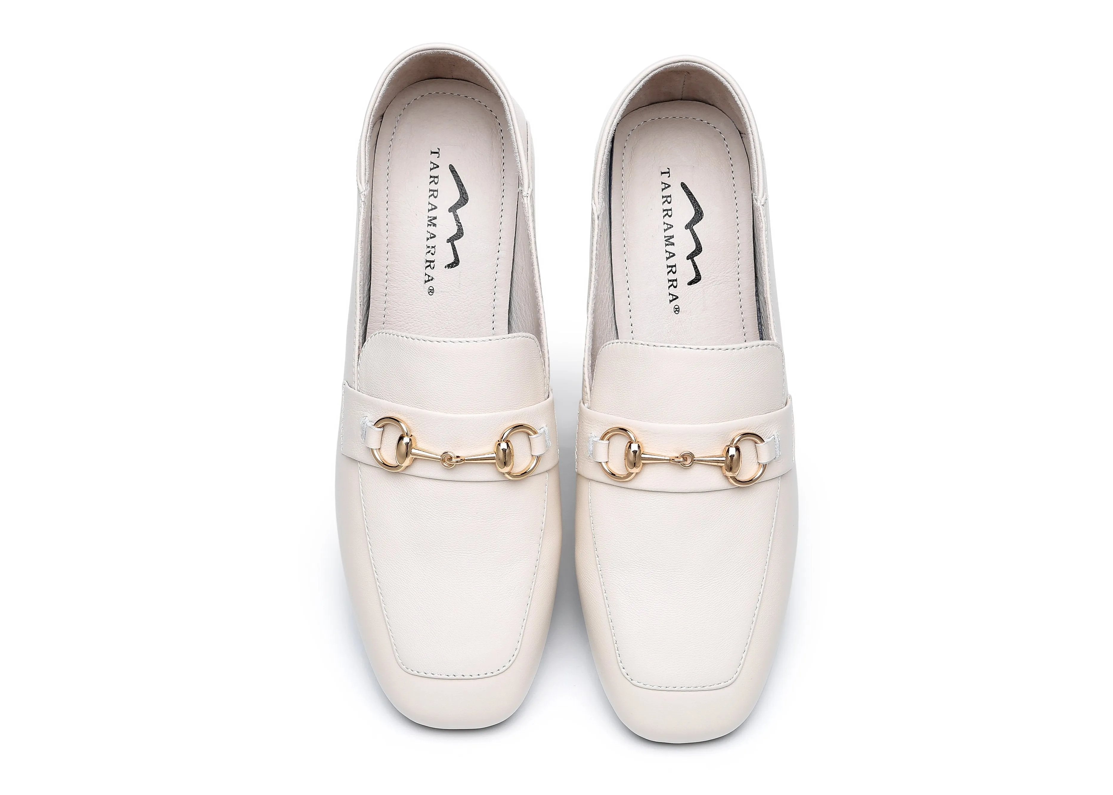 TARRAMARRA® Women Mia Leather Low Block Heels